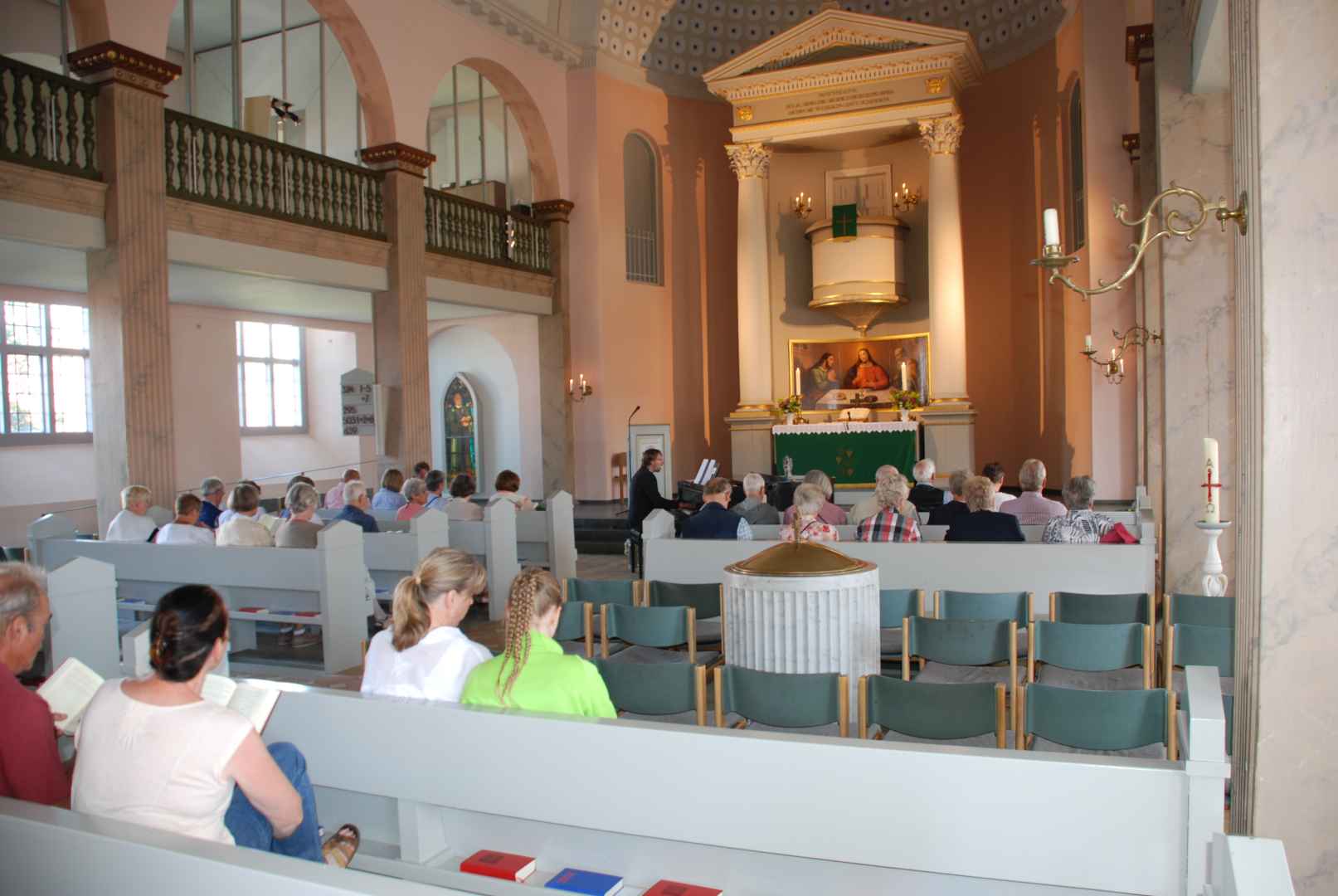 Andacht vor dem Sommerfest